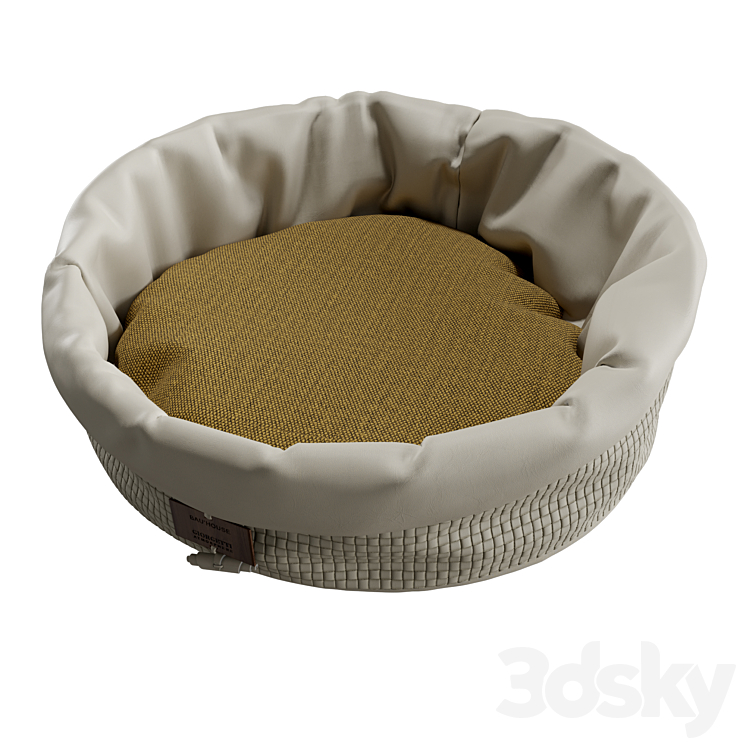 Giorgetti Bau'house pet bed 3DS Max - thumbnail 2