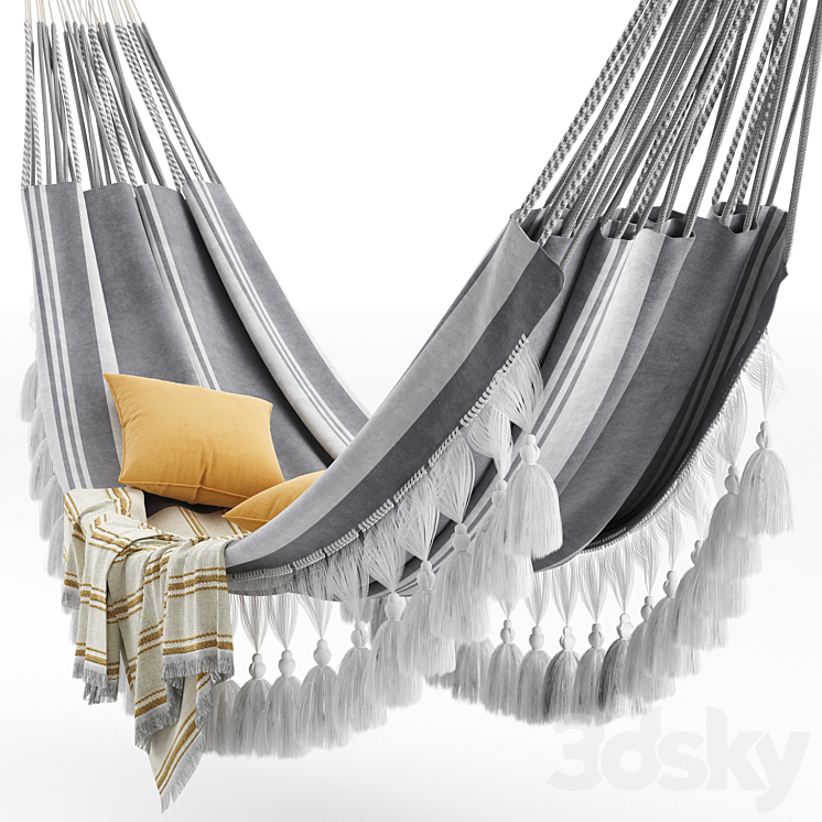 Hammock 3DS Max Model - thumbnail 2