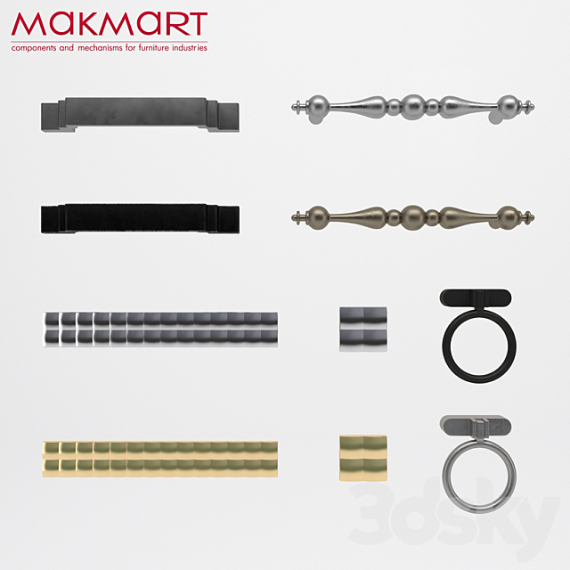 Handles MAKMART 3DSMax File - thumbnail 1