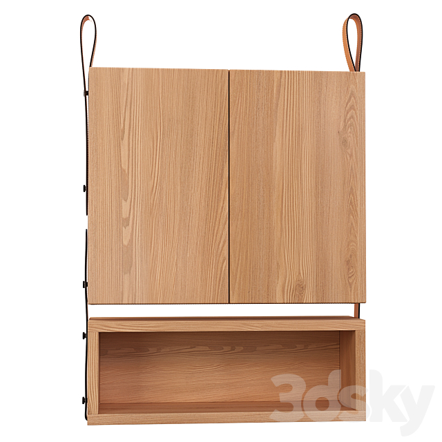 Hanging cabinet with shelf Mutina by OEO Studio 3DSMax File - thumbnail 2