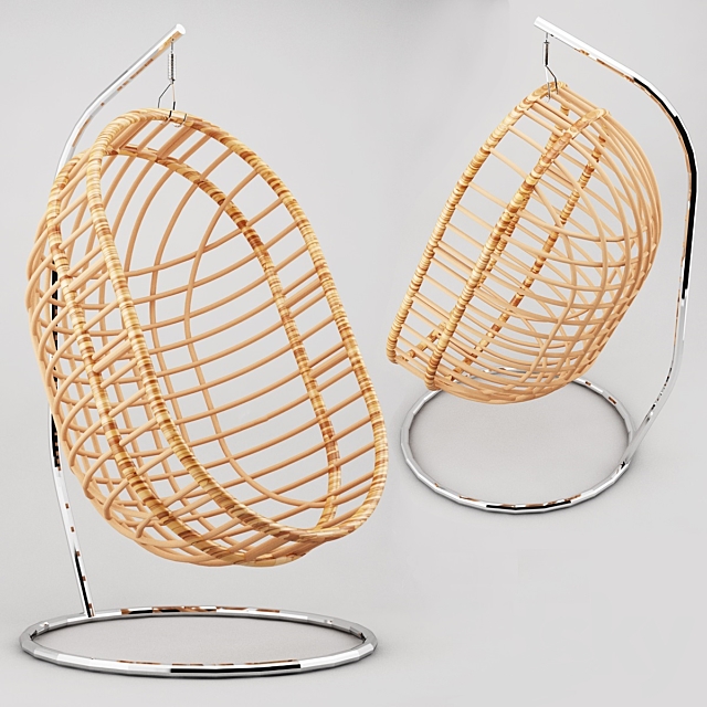 Hanging chair 3DSMax File - thumbnail 1