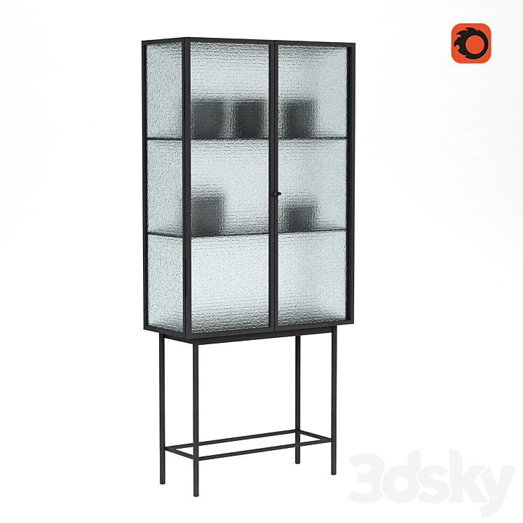 Haze vitrine 3DS Max - thumbnail 1