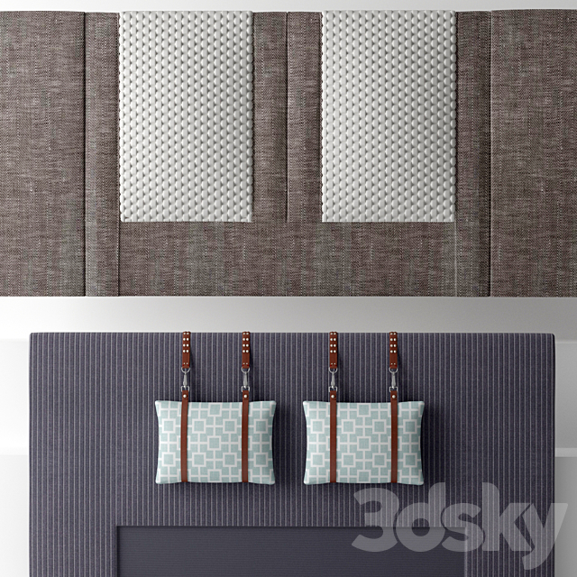 Headboard for krovati5 3DSMax File - thumbnail 2