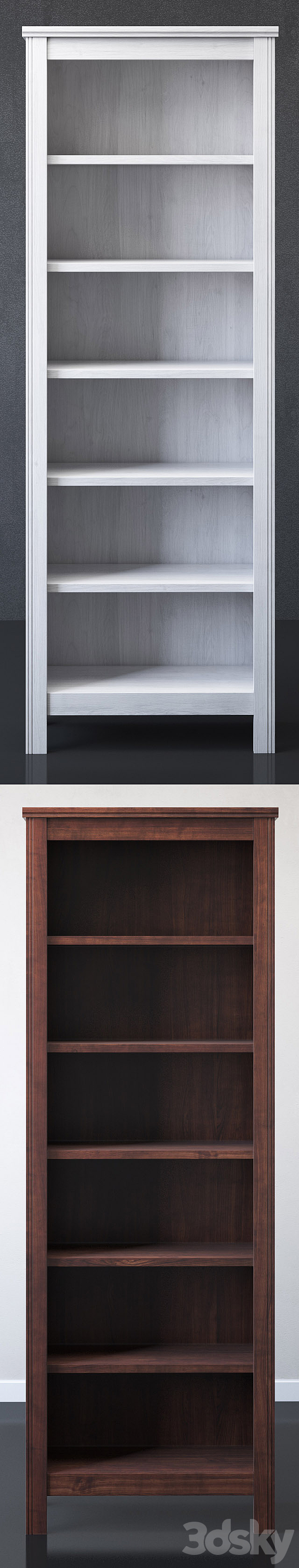 IKEA BRUSALI Bookcase 3DSMax File - thumbnail 2