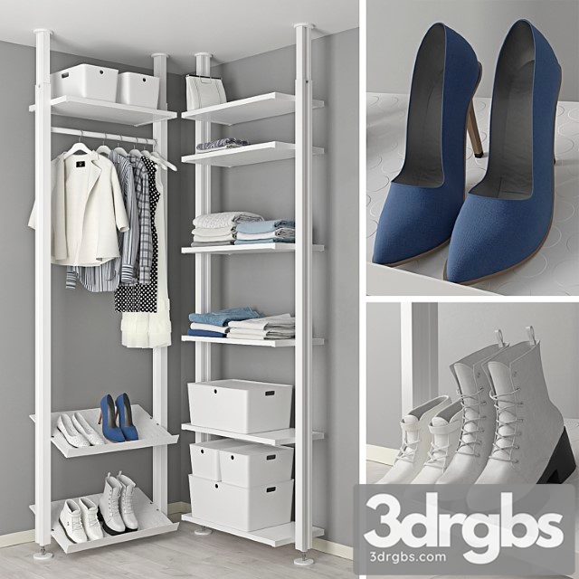 Ikea elvarli storage system 2 3dsmax Download - thumbnail 1