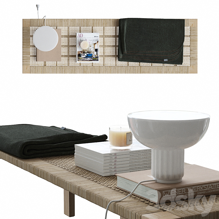 Ikea STOCKHOLM decorative set 3DS Max - thumbnail 2