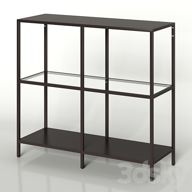 IKEA VITTSJO Shelf unit 3DS Max Model - thumbnail 2