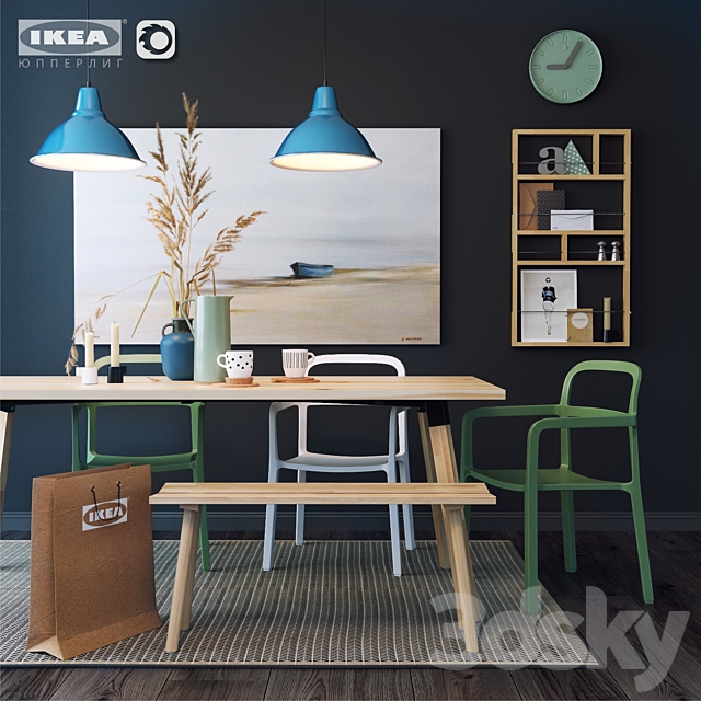 IKEA_Ypperlig 3DSMax File - thumbnail 1