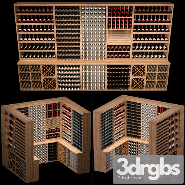 Jc wine cellar 3 2 3dsmax Download - thumbnail 1