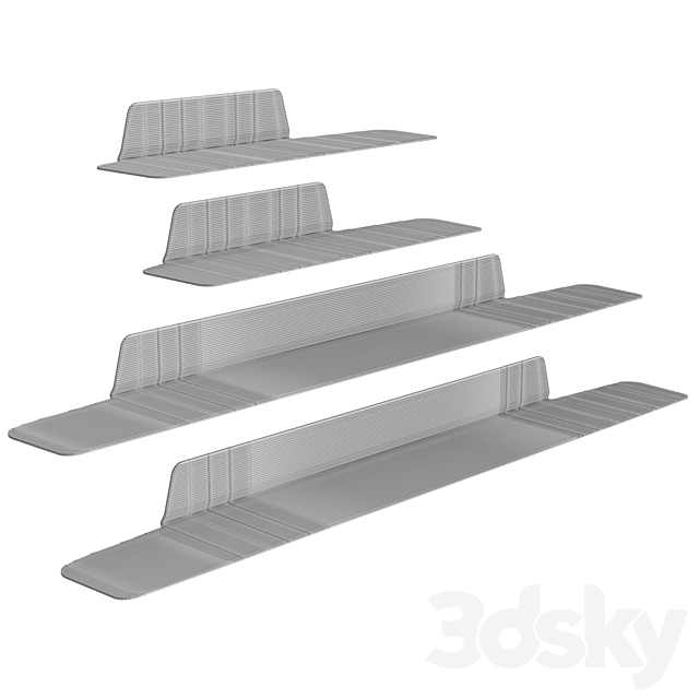 Jet shelf 3DS Max Model - thumbnail 3