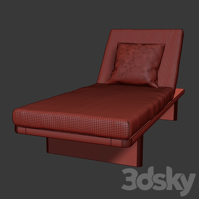 Kettal Mesh Tumbona 3DS Max Model - thumbnail 2