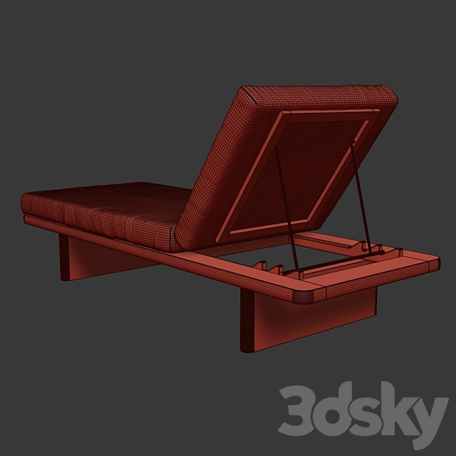 Kettal Mesh Tumbona 3DS Max Model - thumbnail 3