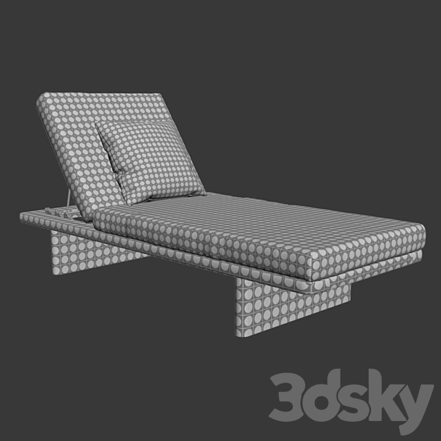 Kettal Mesh Tumbona 3DS Max Model - thumbnail 4