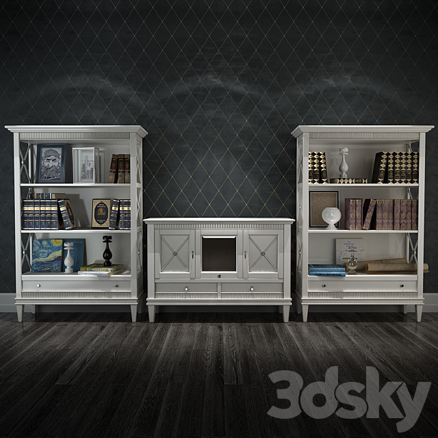 Living Room Furniture (Cabinet) Tosato (count. Desideri) 3DSMax File - thumbnail 1