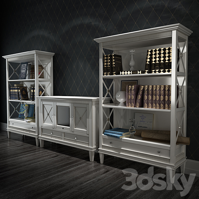 Living Room Furniture (Cabinet) Tosato (count. Desideri) 3DSMax File - thumbnail 2