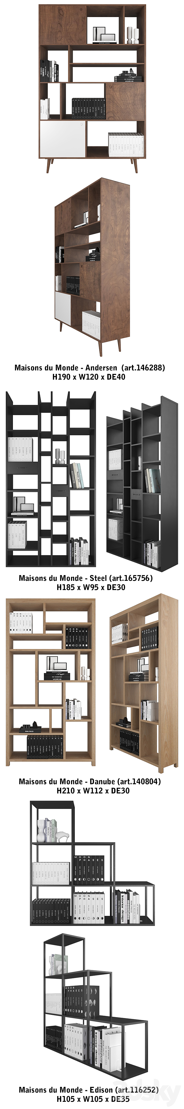 Maisons du Monde | set 13 3DSMax File - thumbnail 2