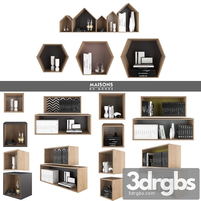 Maisons Du Monde Set 14 1 3dsmax Download - thumbnail 1