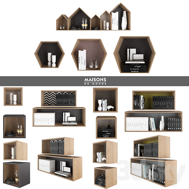 Maisons du Monde | set 14 3DSMax File - thumbnail 1