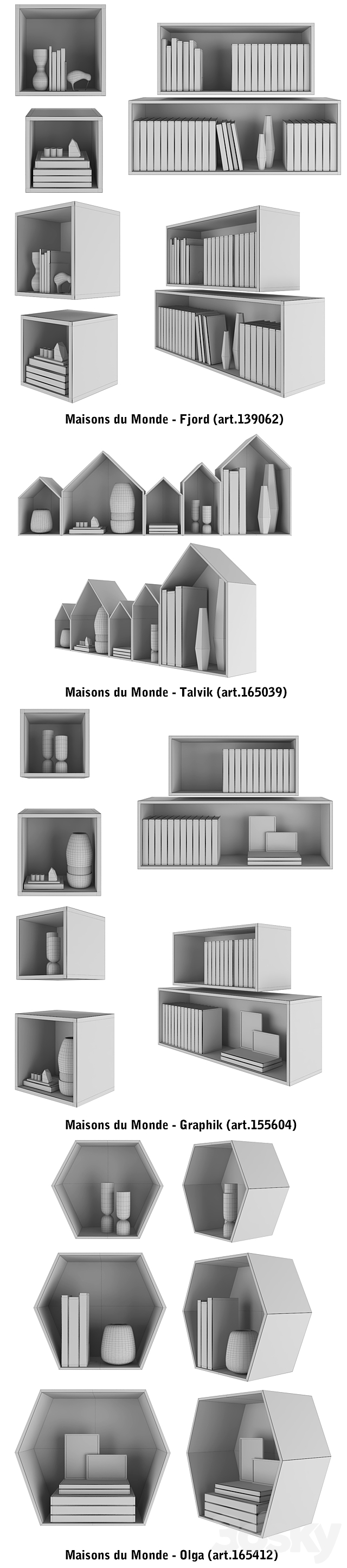 Maisons du Monde | set 14 3DSMax File - thumbnail 3