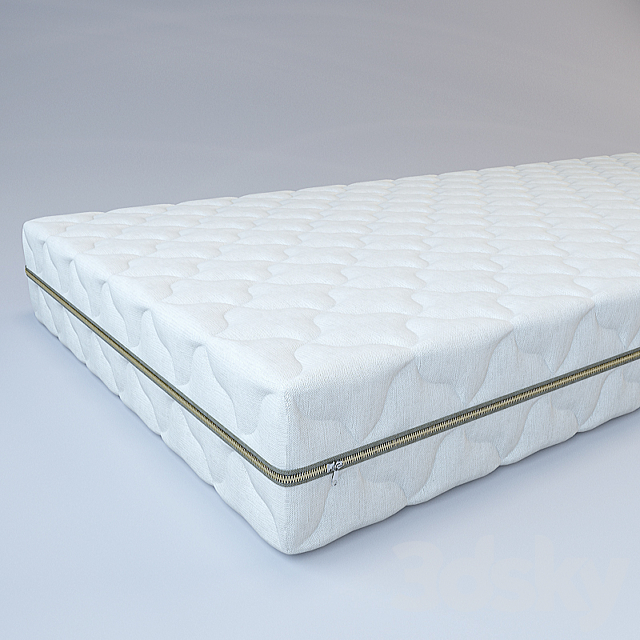 Mattress 3DS Max Model - thumbnail 1