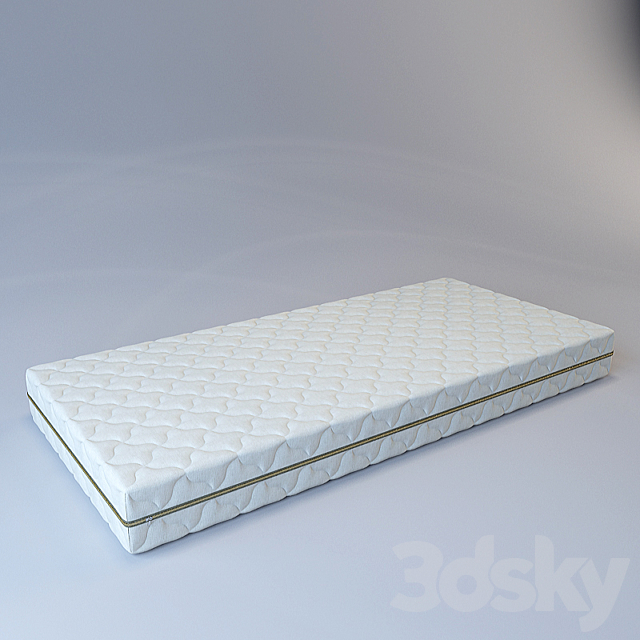 Mattress 3DS Max Model - thumbnail 2