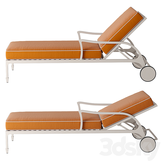 Mckinnonharris Beaufort Sun Chaise 3DSMax File - thumbnail 3