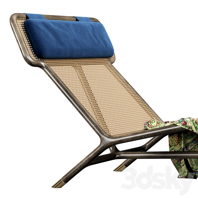 Morelato joyce chaise longue 3DSMax File - thumbnail 4