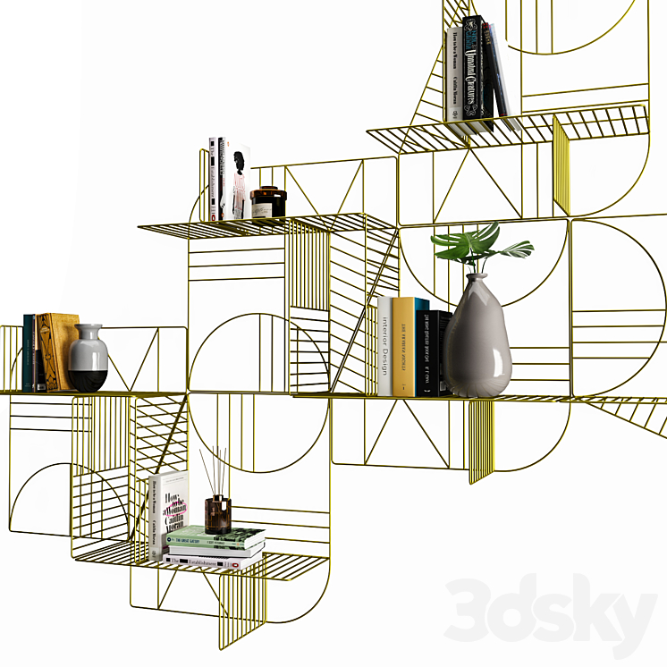 Musa Mogg Shelf 2 3DS Max - thumbnail 2