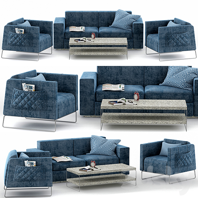 Natuzzi Italia Brio 3DSMax File - thumbnail 1