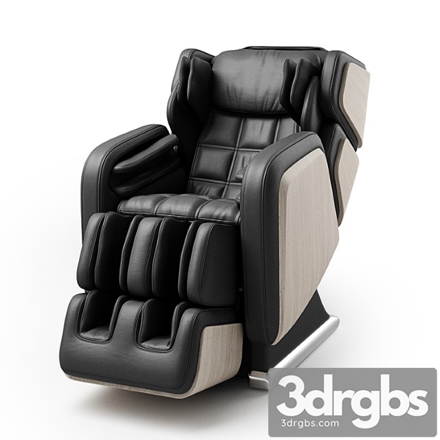 Ohco Massage Chair R6 Jetblack 3dsmax Download - thumbnail 1