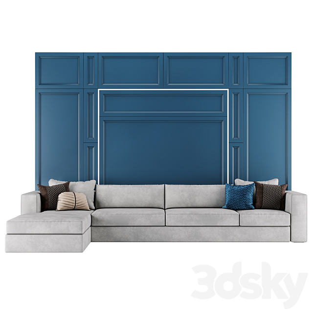 Olissys convertible wardrobe 3DS Max Model - thumbnail 6