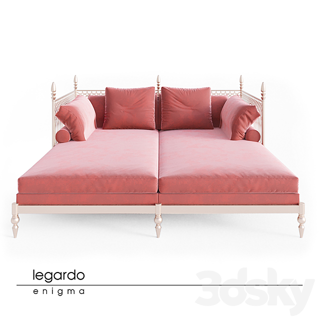 (OM) Legardo Enigma bed 3DSMax File - thumbnail 3