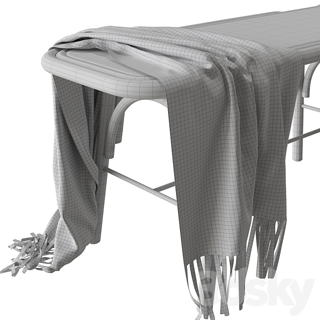 Orchid Edition TRAVERSE bench 3DSMax File - thumbnail 7