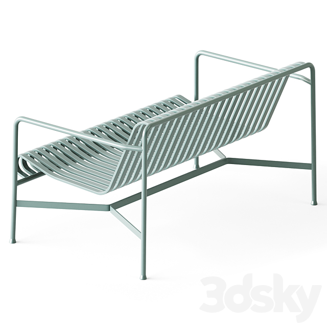 Palissade Lounge Sofa Olive by Hay 3DSMax File - thumbnail 2