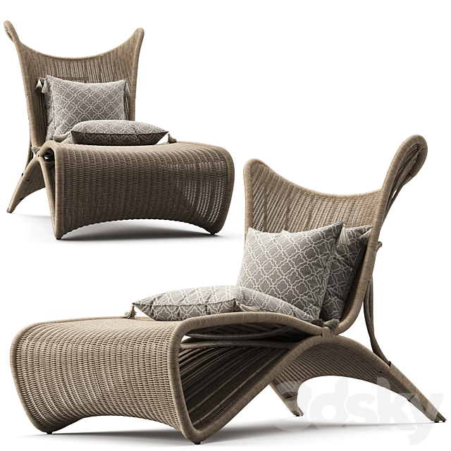 PALMERIA CHAISE 3DSMax File - thumbnail 1