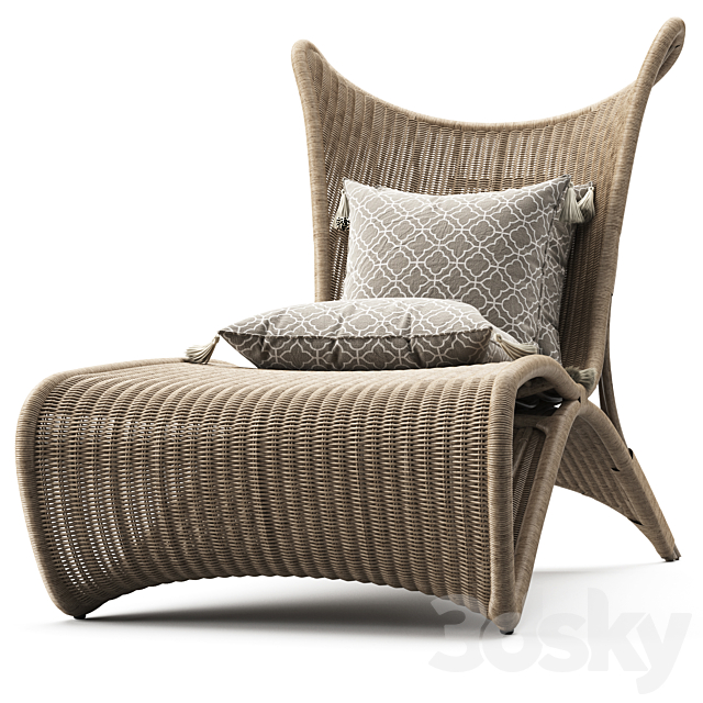 PALMERIA CHAISE 3DSMax File - thumbnail 4