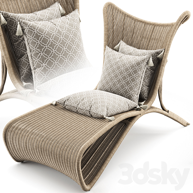 PALMERIA CHAISE 3DSMax File - thumbnail 6