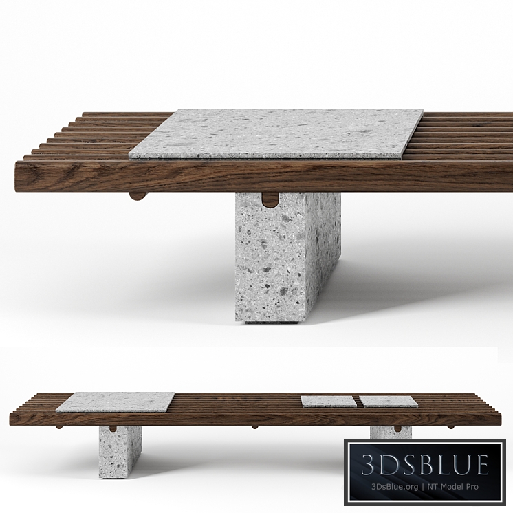 Panarea Coffee Table by Exteta 3DS Max - thumbnail 3