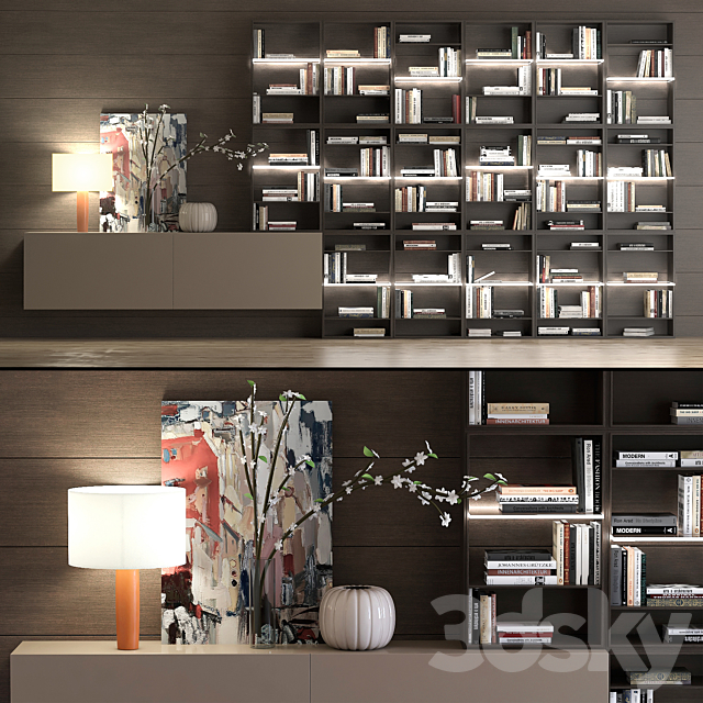 POLIFORM shelf 3DSMax File - thumbnail 1