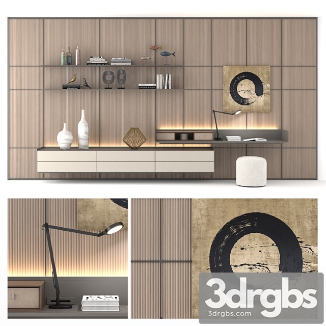 Rimadesio self plan set 2 3dsmax Download - thumbnail 1