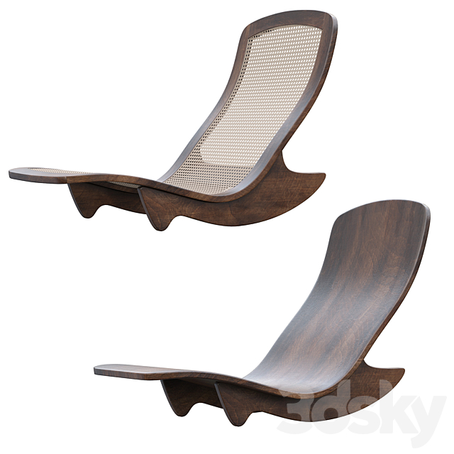 Rocking chair 3DSMax File - thumbnail 1