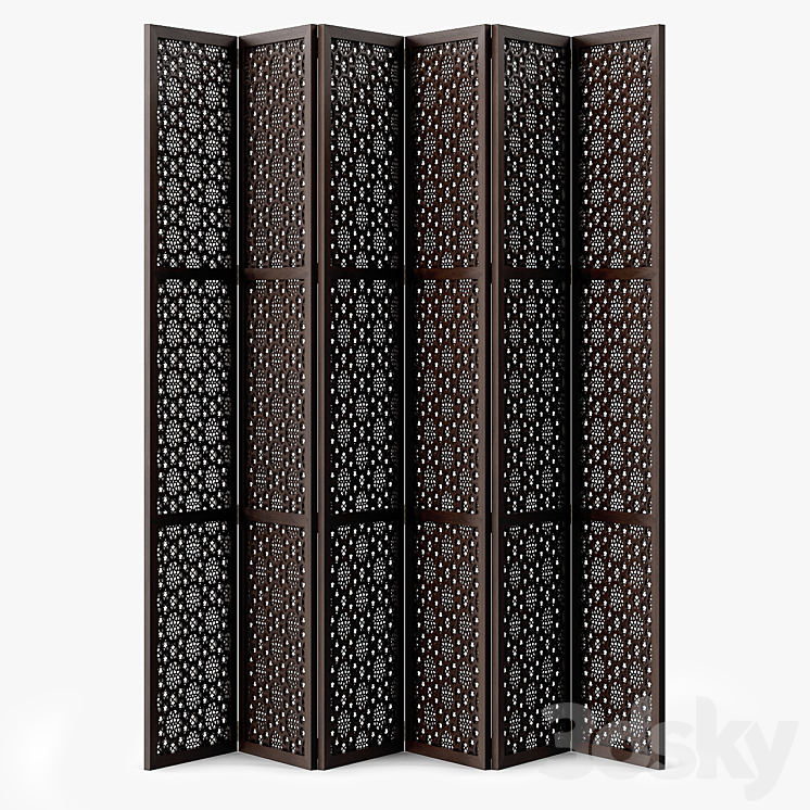 Room Divider Carving 3DS Max - thumbnail 1