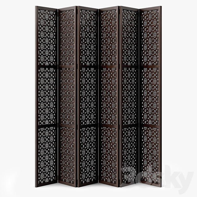 Room Divider Carving 3DSMax File - thumbnail 1