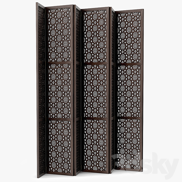 Room Divider Carving 3DSMax File - thumbnail 3