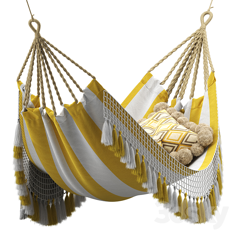 Saratoga hammock 3DS Max - thumbnail 1