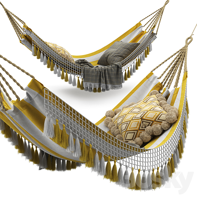 Saratoga hammock 3DSMax File - thumbnail 3