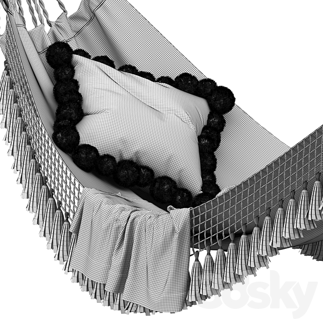 Saratoga hammock 3DSMax File - thumbnail 7