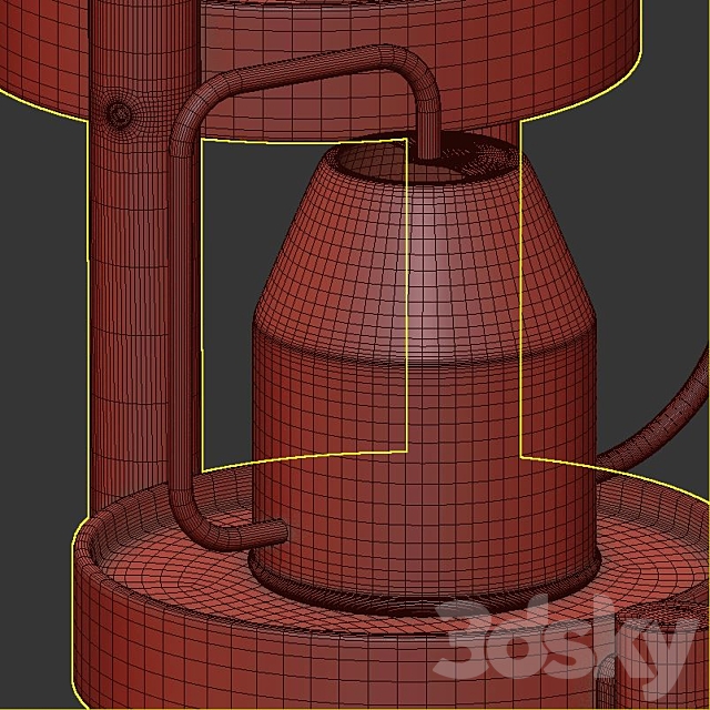 SATSUMAS Plant Stand 2 3DSMax File - thumbnail 5