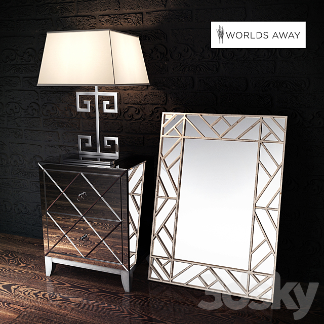 Set for the interior of the Worlds Away Homepage 3DS Max Model - thumbnail 1