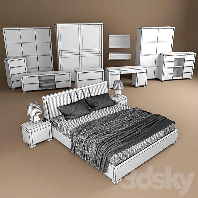 Seth furniture Amin 3DS Max Model - thumbnail 3